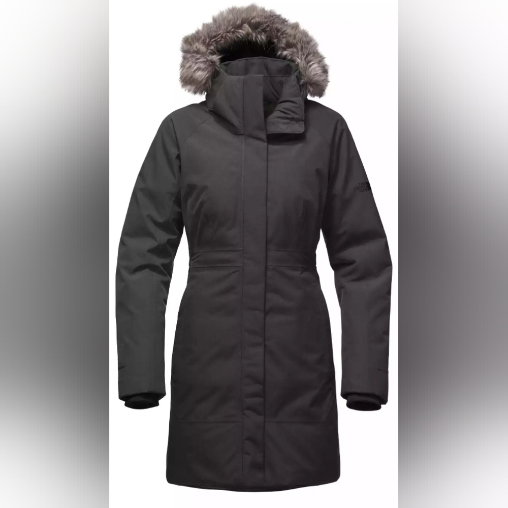 The North Face Arctic Parka II, Size Medium, Dark Heather Grey